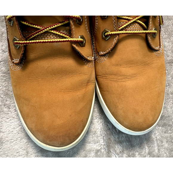 Timberland Dausette Nubuck Wheat Brown Sneaker Boots Leather Womens Size 9 - Picture 9 of 11